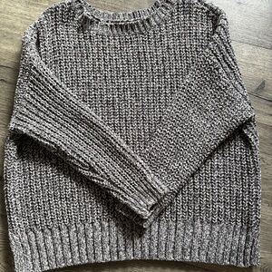 american eagle grey sweater